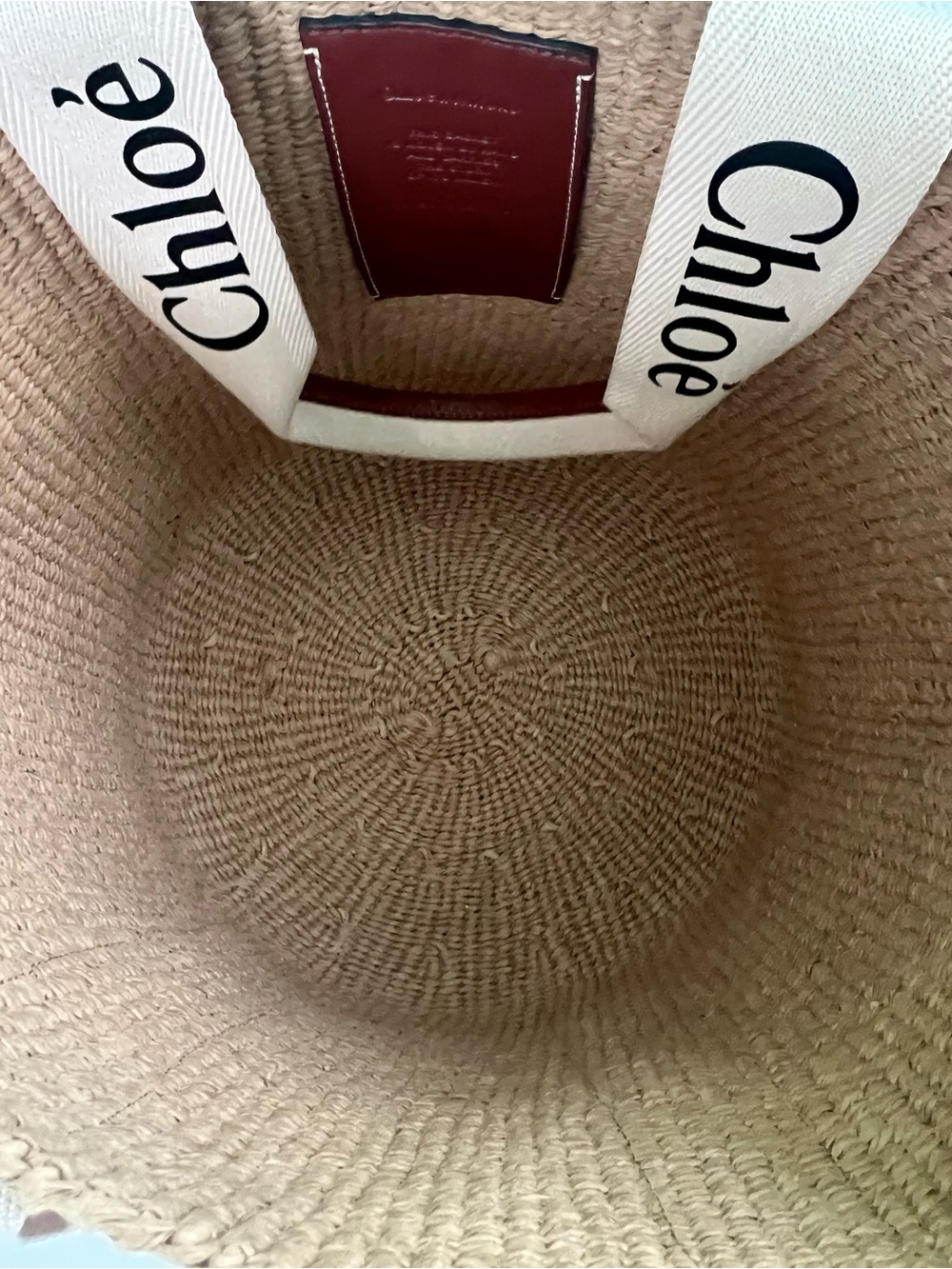Chloe Woody Large Mifuko Basket Bag in Fair Trade Paper - Picture 6 of 15